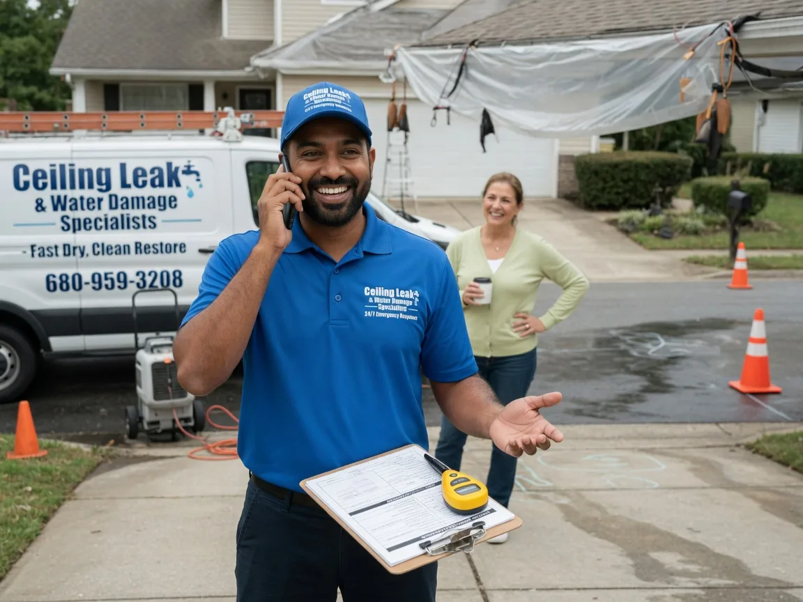 Ceiling Leak Cleanup Chesterfield, SC FAQs